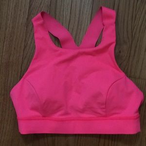 Lululemon sports bra in hot pink